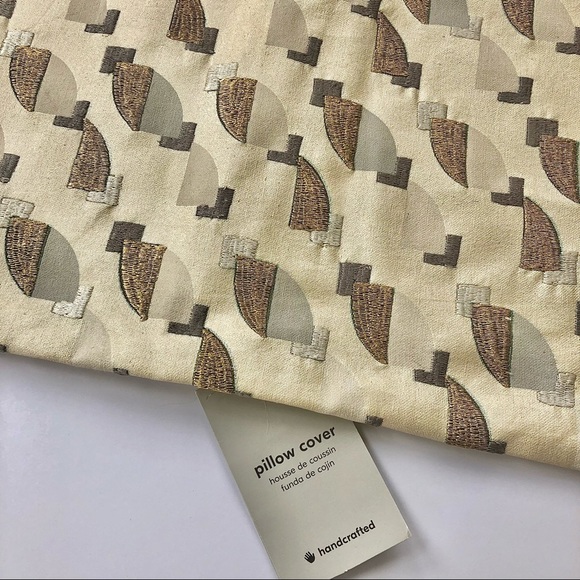 West Elm Lumbar Pillow with/without Insert - Picture 2 of 3